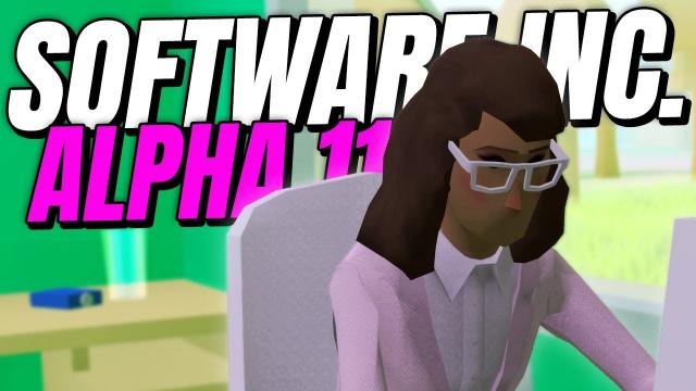 Hiring my FIRST EMPLOYEE! | Software Inc: Alpha 11 (Part 2)