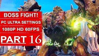 DOOM Gameplay Walkthrough Part 16 [1080p HD 60fps PC ULTRA] DOOM 4 BOSS FIGHT - No Commentary