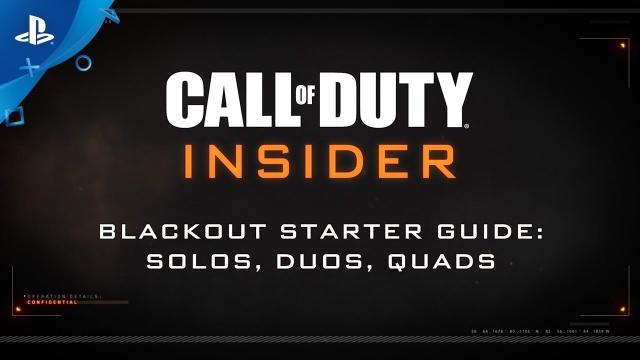 Call of Duty: Black Ops 4 – Blackout “Solos, Duos, Quads” | PS4