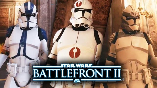 Star Wars Battlefront 2 - New Clone Trooper Legion Gameplay! Clone Customization with Jedi Leaders!