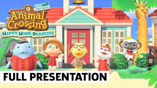 Animal Crossing: New Horizons Happy Home Paradise DLC Full Presentation
