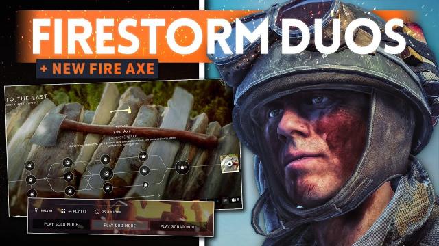 DUOS MODE NOW IN FIRESTORM... But Only For 4 Days - Battlefield 5 (Live Service Update)