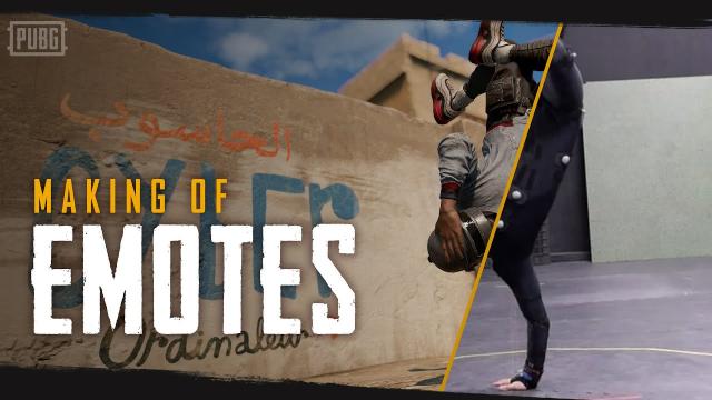 Making of Emotes | PUBG