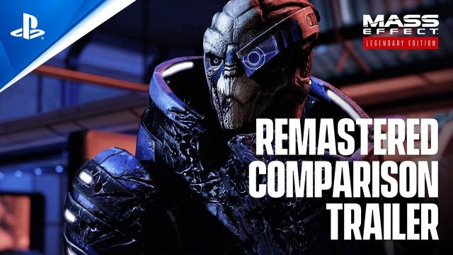 Mass Effect Legendary Edition – Official Remastered Comparison Trailer | PS5