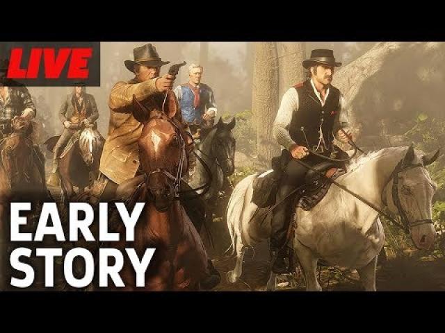 Red Dead Redemption 2 Past The Snow Story Gameplay Live