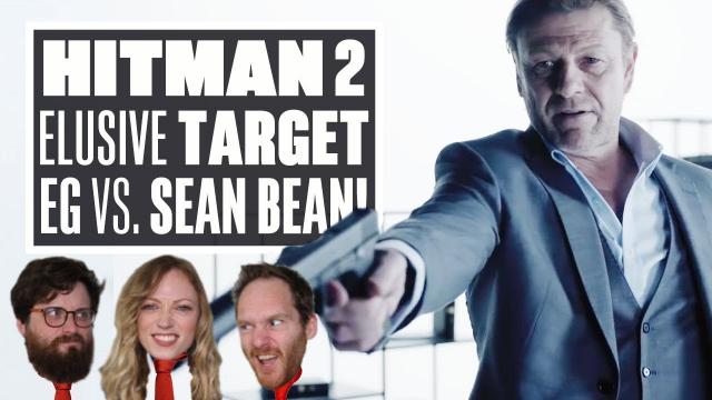 Team Eurogamer vs. Sean Bean - Hitman 2 Elusive Target gameplay