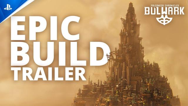 Bulwark: Falconeer Chronicles - One Epic Build Trailer | PS5 & PS4 Games