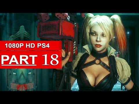 Batman Arkham Knight Gameplay Walkthrough Part 18 [1080p HD PS4] Harley Quinn - No Commentary