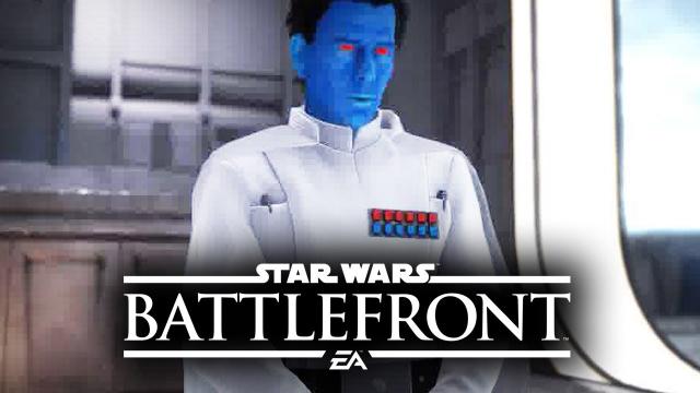 Star Wars Battlefront - Grand Admiral Thrawn Mod Gameplay!