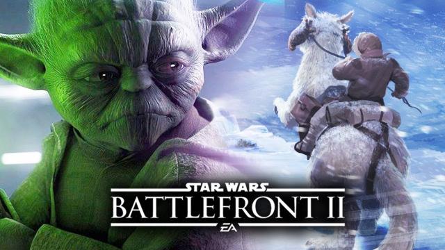 Star Wars Battlefront 2 - NEW EXCITING TEASES!  Tauntauns, Yoda and More!