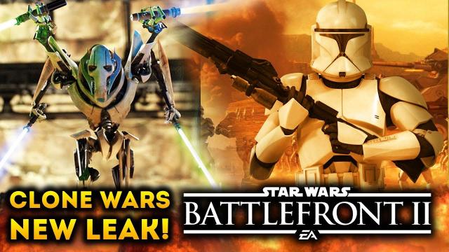 NEW CLONE WARS DLC LEAK! Geonosis, Skins and State of Star Wars Battlefront 2 and More!