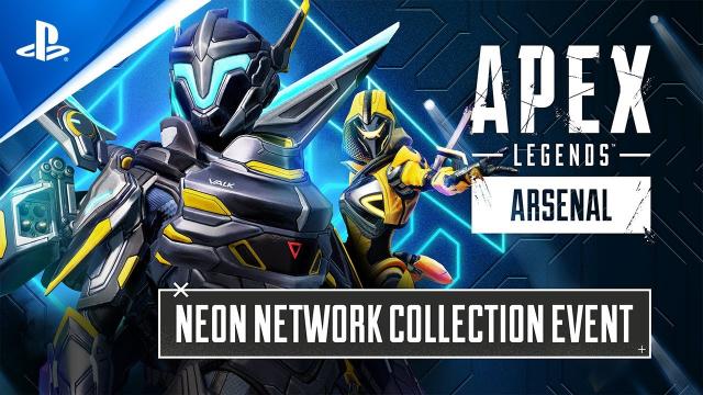 Apex Legends - Neon Network Collection Event Trailer | PS5 & PS4 Games