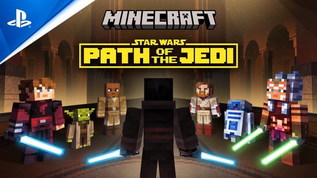 Minecraft - Star Wars Path of the Jedi Launch Trailer | PS4 Games