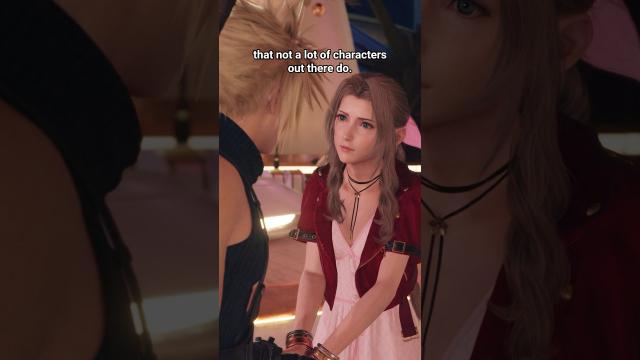 Briana White gets emotional about playing Aerith ???? #ff7rebirth