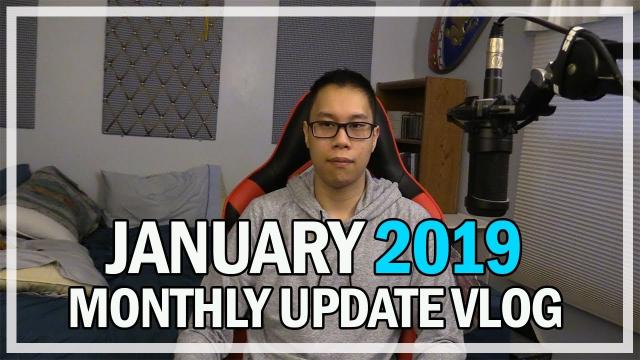 January 2019 Monthly Updates & Events Vlog | Jonlaw98