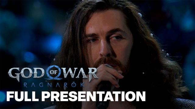 Hozier and Bear Mccreary Perform Blood Upon Snow From God of War Ragnarok
