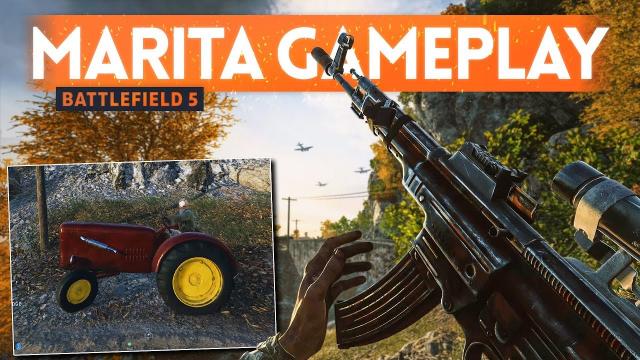 COMPLETE INFANTRY CHAOS ???? Battlefield 5 Marita Map Gameplay Impressions