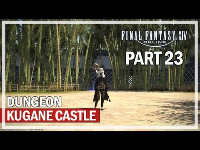 Final Fantasy 14 - Kugane Castle - Episode 23 - L80 Black Mage