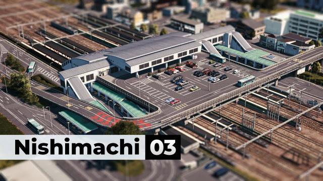 Nishichima EP 3 - Shinjuku Station Part 1 - Cities Skylines [4K]