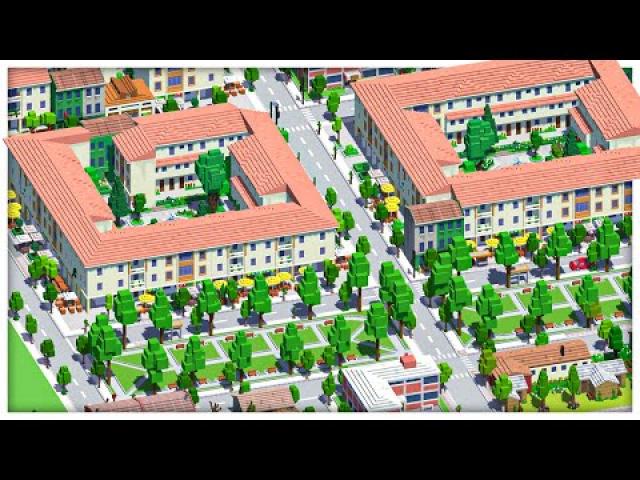 Building a High Density NIGHTLIFE NEIGHBORHOOD — Urbek City Builder