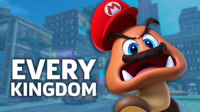 Every Kingdom From Super Mario Odyssey In Order Gameplay