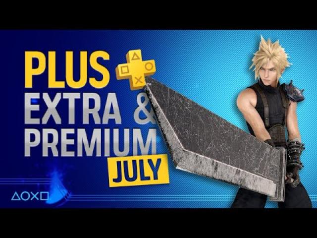 PlayStation Plus Extra & Premium New Games - July 2022