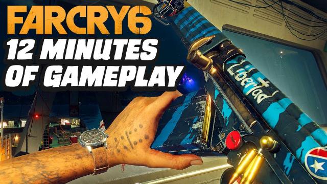 Far Cry 6 - 12 Minutes of Boat Stealth and Shootout Gameplay
