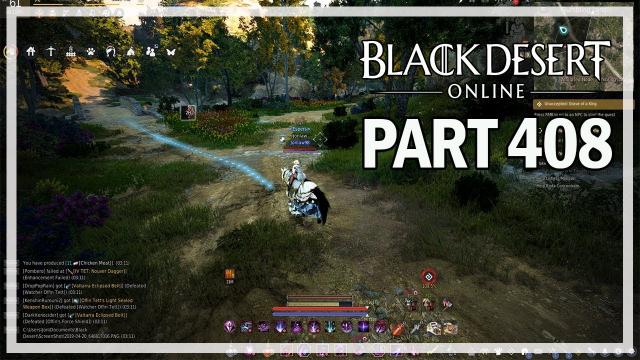 Black Desert Online - Dark Knight Let's Play Part 408 - TET Accessories