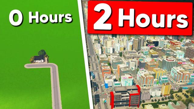 Can I Build a New $2,000,000 City in 2 HOURS? - Cities Skylines