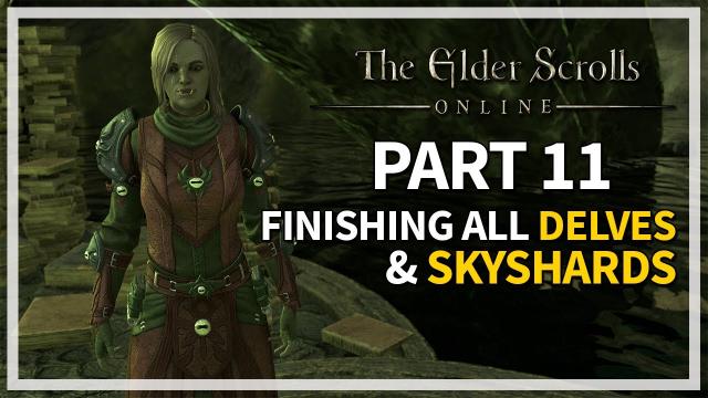 Finishing All Delve Quests & Skyshards - Part 11 Necrom | The Elder Scrolls Online