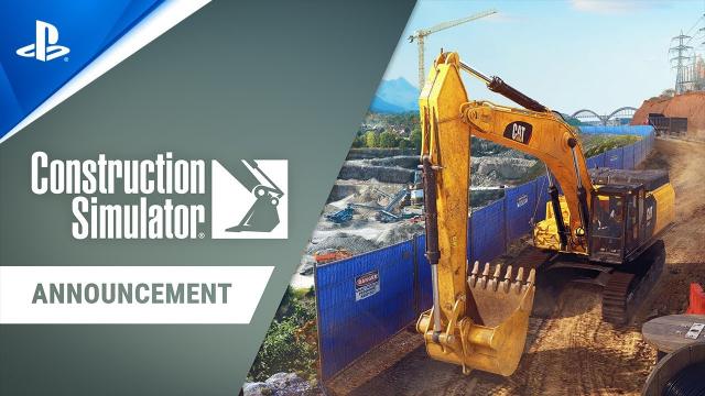 Construction Simulator - Announcement Trailer | PS5 & PS4 Games