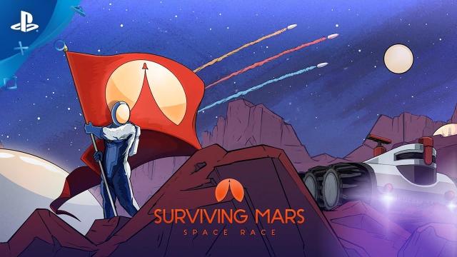 Surviving Mars: Space Race – Announcement Trailer | PS4
