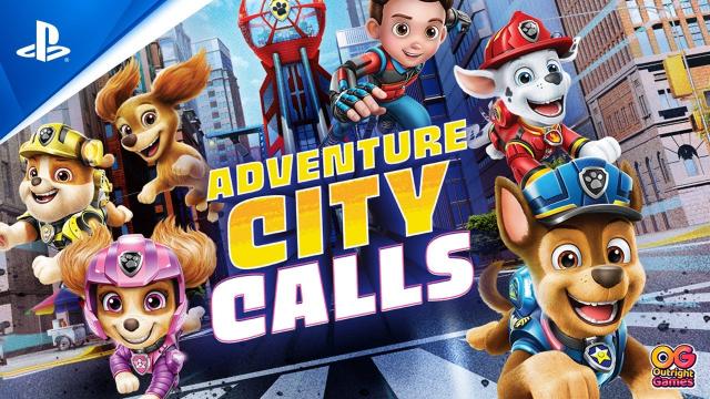 PAW Patrol The Movie: Adventure City Calls - Launch Trailer | PS4