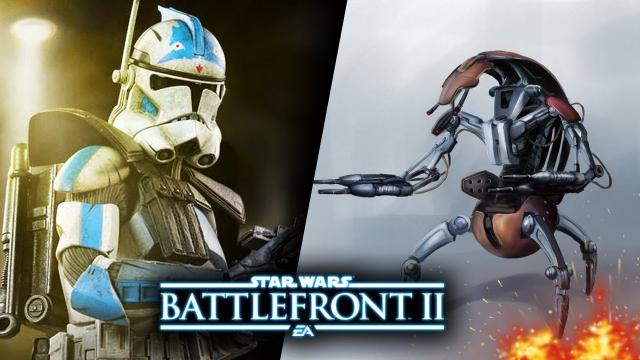Star Wars Battlefront 2 - ARC Troopers Spotted! Droidekas and Sentinel Reinforcements!