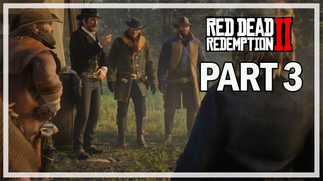 Red Dead Redemption 2 - Let's Play Part 3 New Camp - PC Gameplay