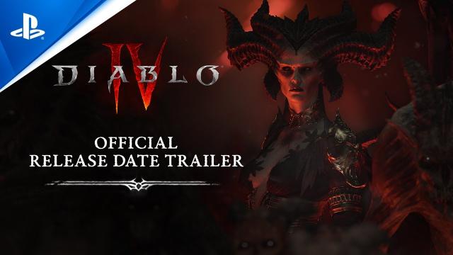 Diablo IV - Official Release Date Trailer | PS5 & PS4 Games