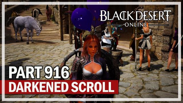 Black Desert Online - Dark Knight Let's Play Part 916 - Weekly Darkened Scroll