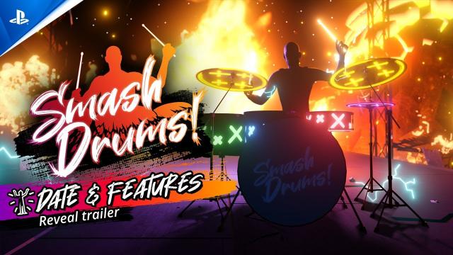 Smash Drums - Date & Features Reveal Trailer | PS VR2 Games