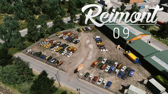 Cities Skylines: Reimont | Episode 09 - Scrapyard & Tram Depot