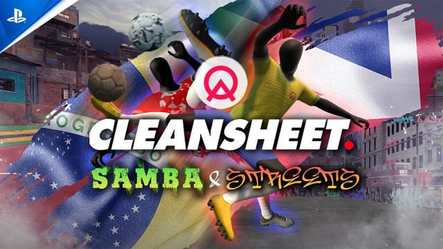 CleanSheet Soccer - Samba & Streets DLC Trailer | PS VR2 Games