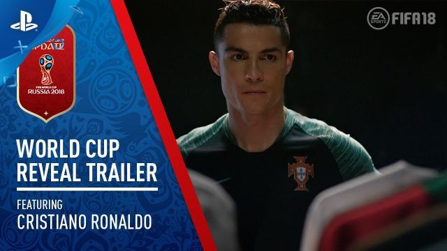 FIFA 18 - World Cup Russia Reveal ft. Cristiano Ronaldo | PS4