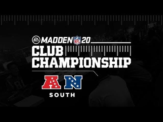 Madden NFL 20 Divisional Finals AFC/NFC South