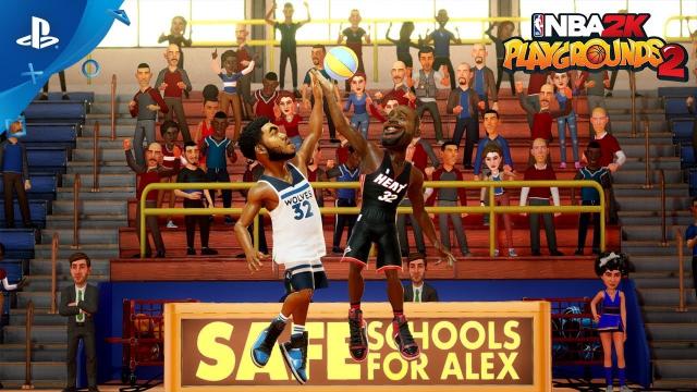 NBA 2K Playgrounds 2  - Safe Schools For Alex | PS4