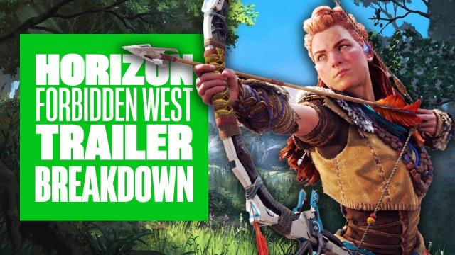 Horizon Forbidden West Trailer Breakdown - HORIZON FORBIDDEN WEST REACTION