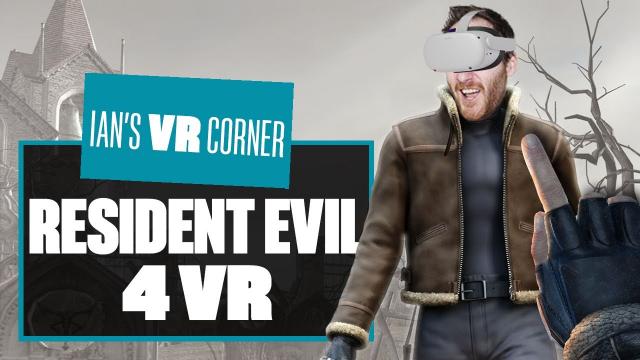 Let's Play Resident Evil 4 VR gameplay - PART ONE - Ian's VR Corner