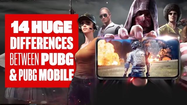 14 big differences between PUBG Mobile and PUBG PC