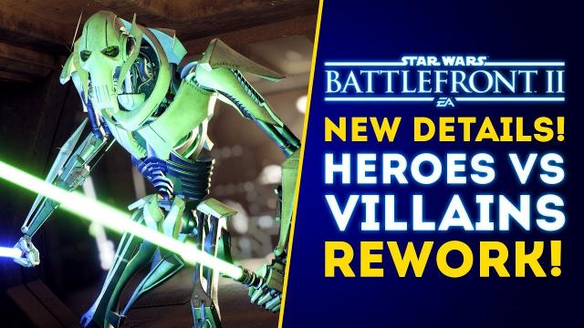 Heroes vs Villains REWORK NEW DETAILS! Scoring System and More! - Star Wars Battlefront 2 Update