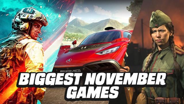 Biggest Games Coming out in November 2021