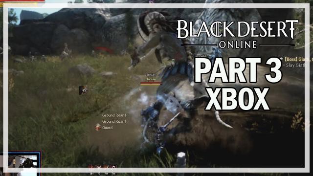 Black Desert Online Xbox One - Let's Play Part 3 - Cron Castle