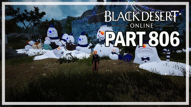 Fluffy Snowflake Village - Let's Play Part 806 - Black Desert Online